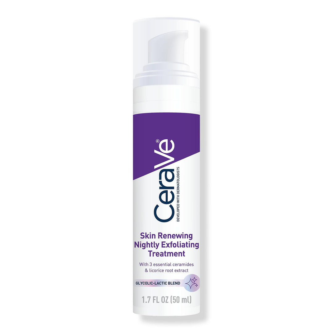 Tratamiento exfoliante nocturno renovador de la piel cerave