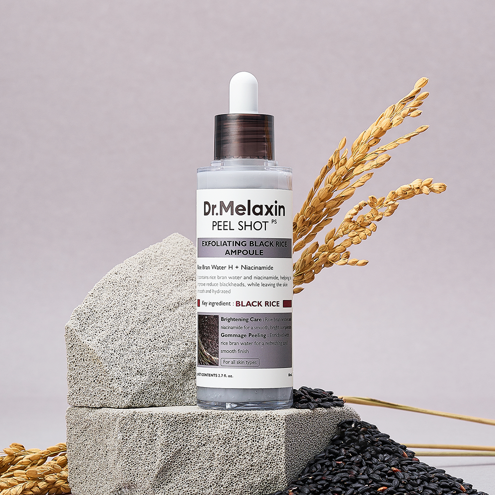 Dr.Melaxin - Peel Shot Exfoliant Black Rice Ampoule
