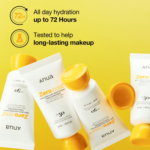 ANUA Zero-cast Moisturizing Finish Sunscreen 50ml