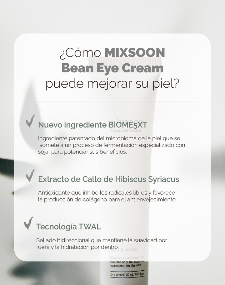 Mixsoon bean eye cream