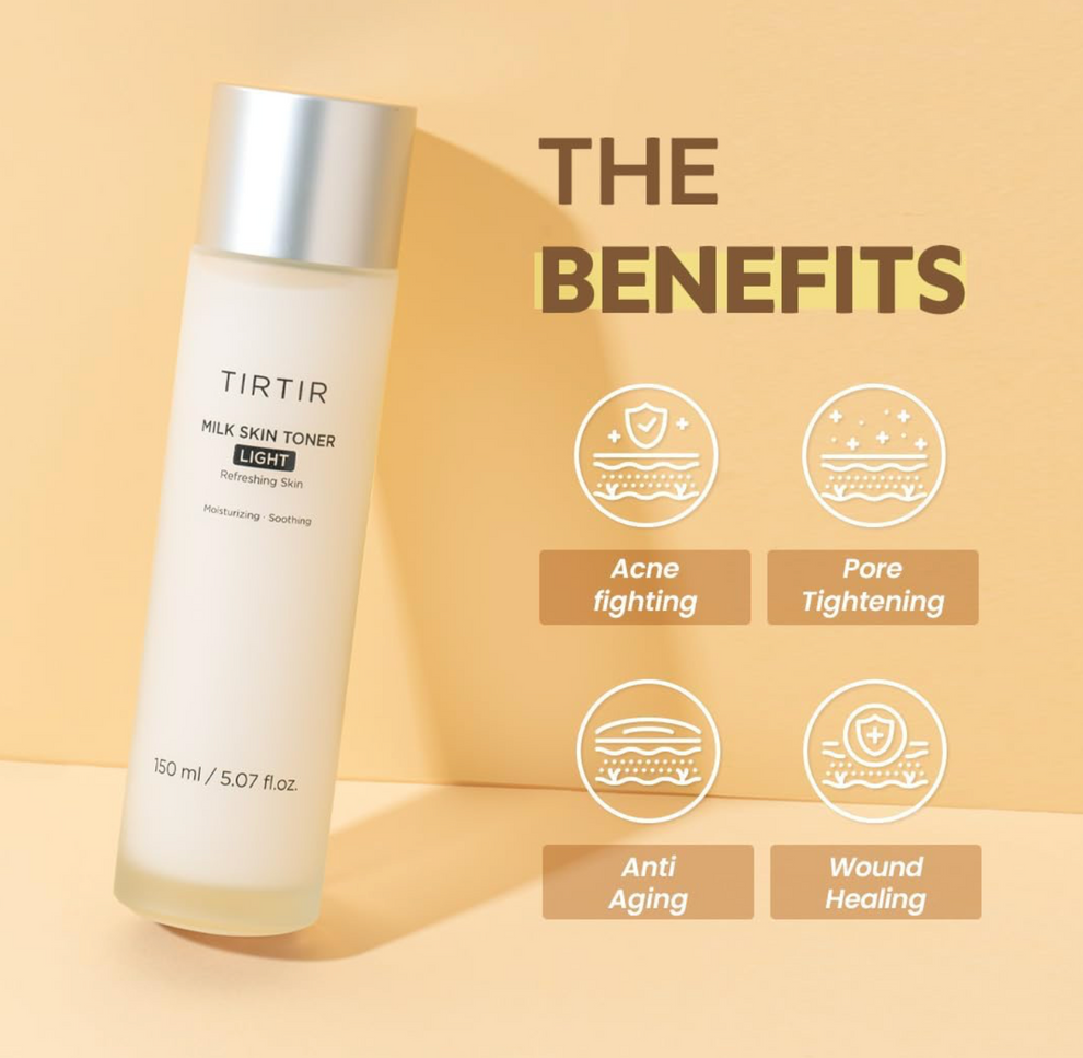 TIRTIR - MILK SKIN TONER LIGHT 150ML