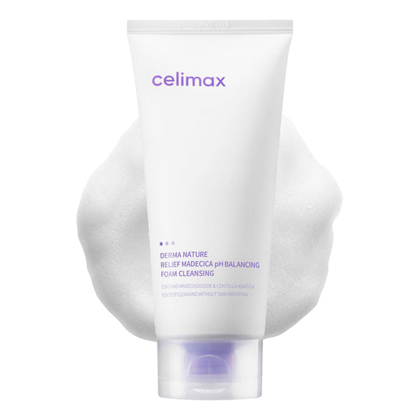 Celimax -Derma Nature Relief Madecica PH Balancing Foam Cleansing