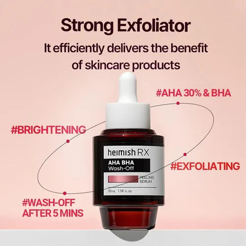 Heimish – Rx AHA BHA Wash-off Peeling Serum 35ml