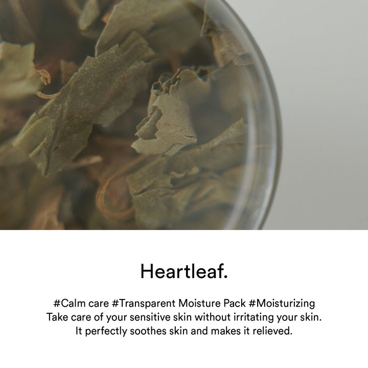 Mild acidic pH sheet mask Heartleaf Fit