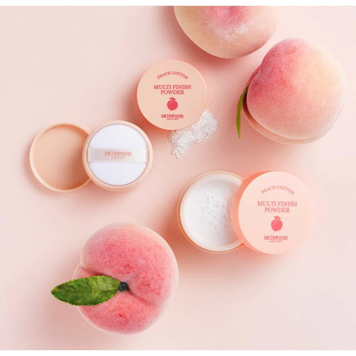 Peach Cotton multi finish powder Skinfood
