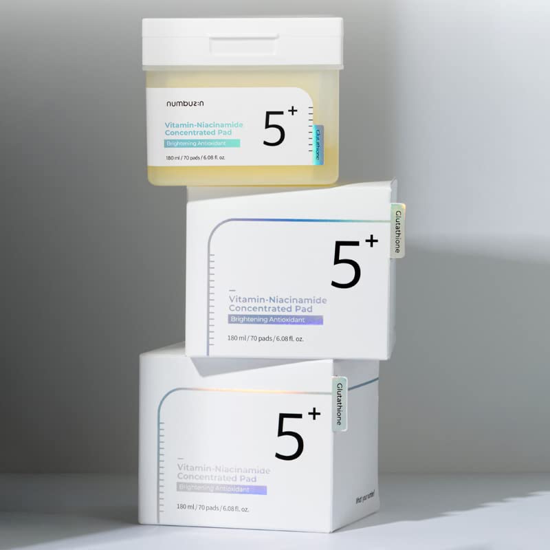 NUMBUZIN - Tóner Pads Concentrado Vitaminas + Niacinamida No. 5