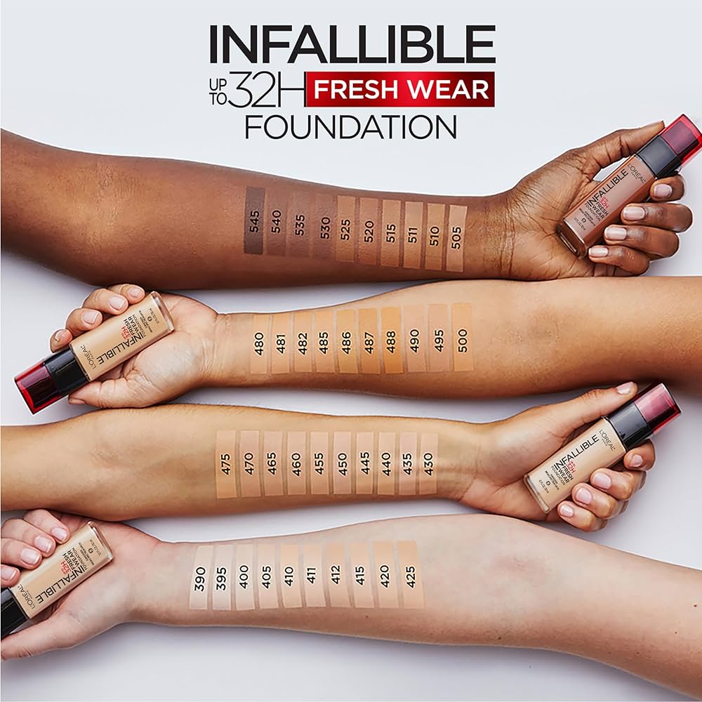 L'Oréal infallible fresh wear foundation