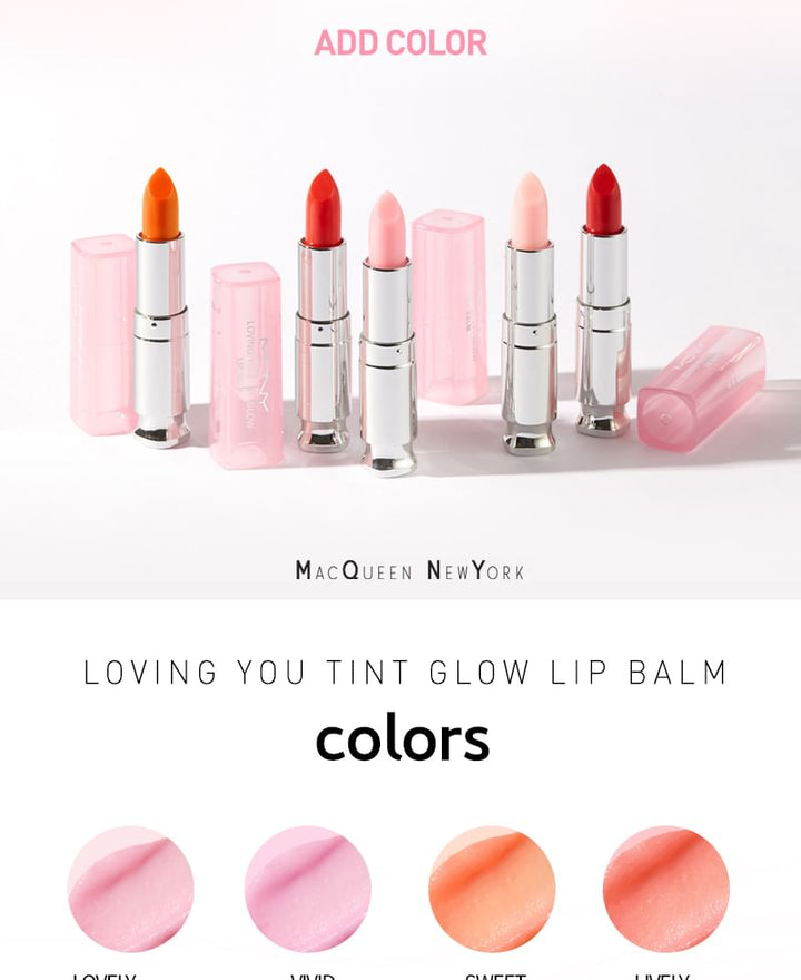 MACQUEEN - Loving You Tint Glow Lip Balm