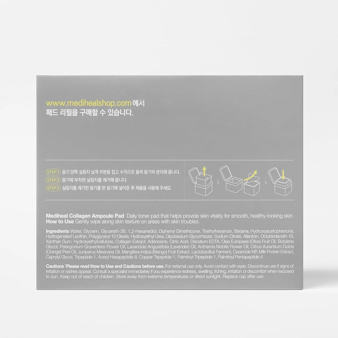 Mediheal Collagen Ampoule Pad 100 pads