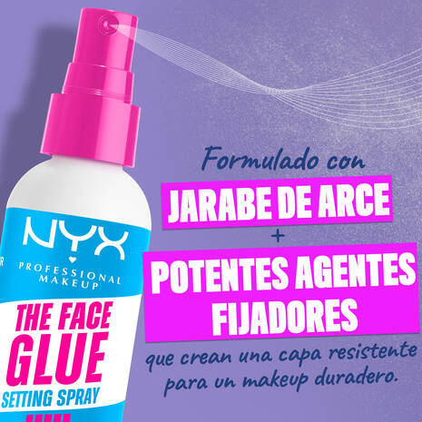 NYX the face glue spray fijador