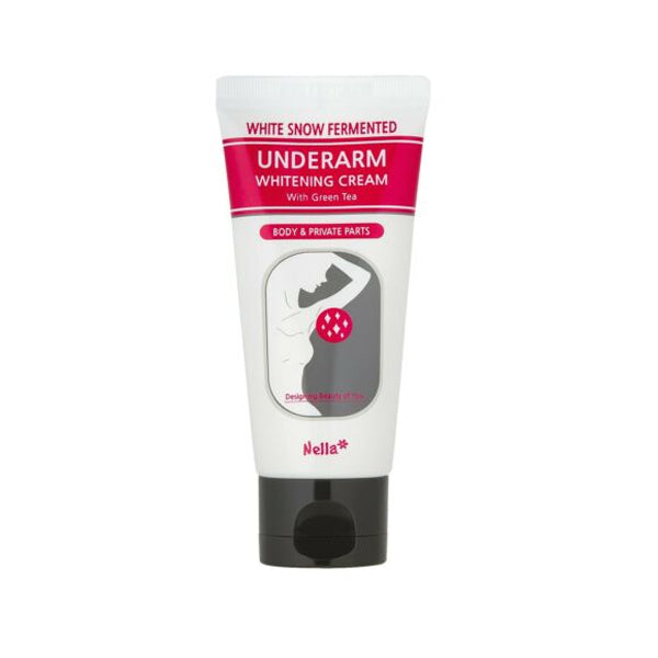 Nella - White Snow Fermented Underarm Whitening Cream With Green Tea