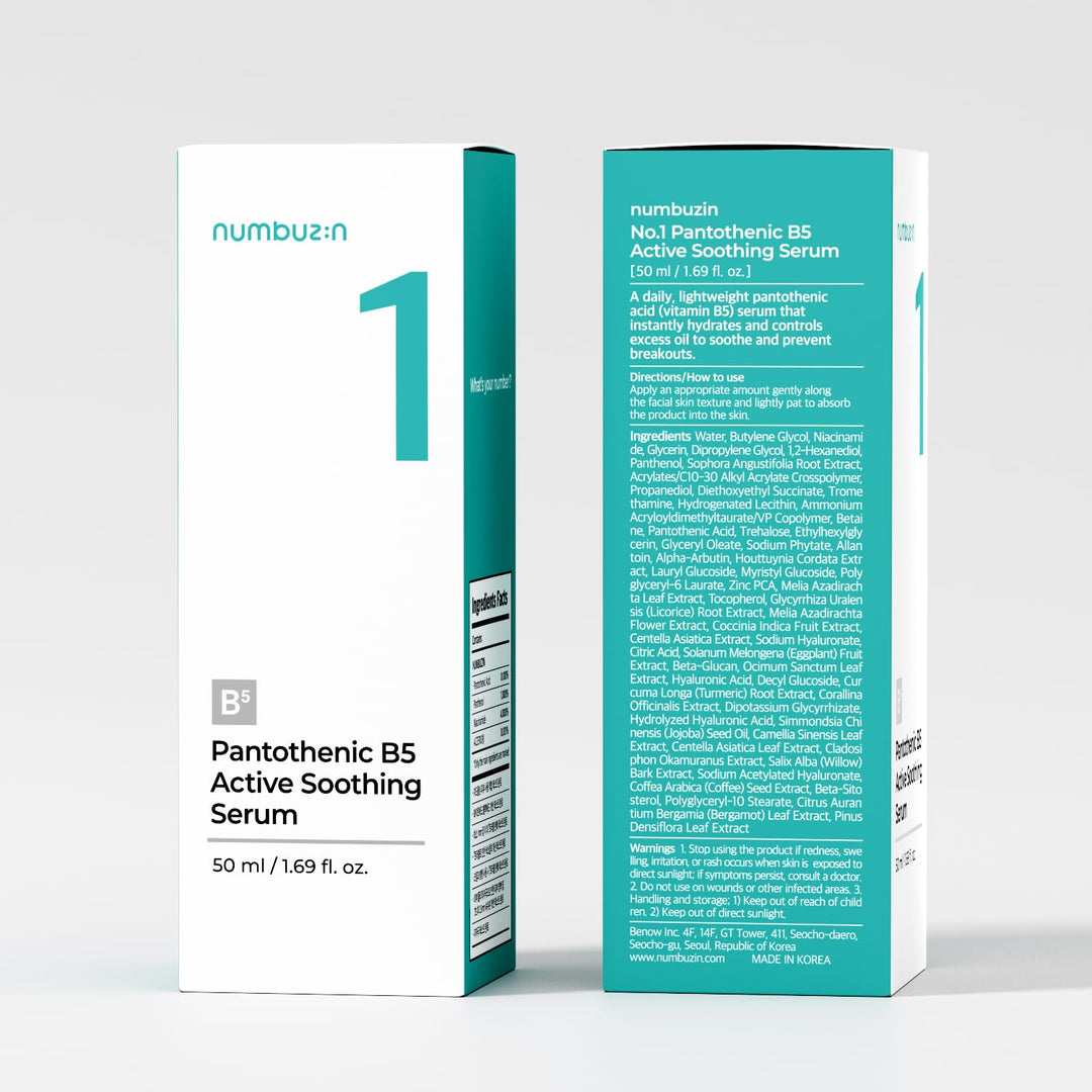 Numbuzin No. 1 Pantothenic B5 Soothing Serum 50ml