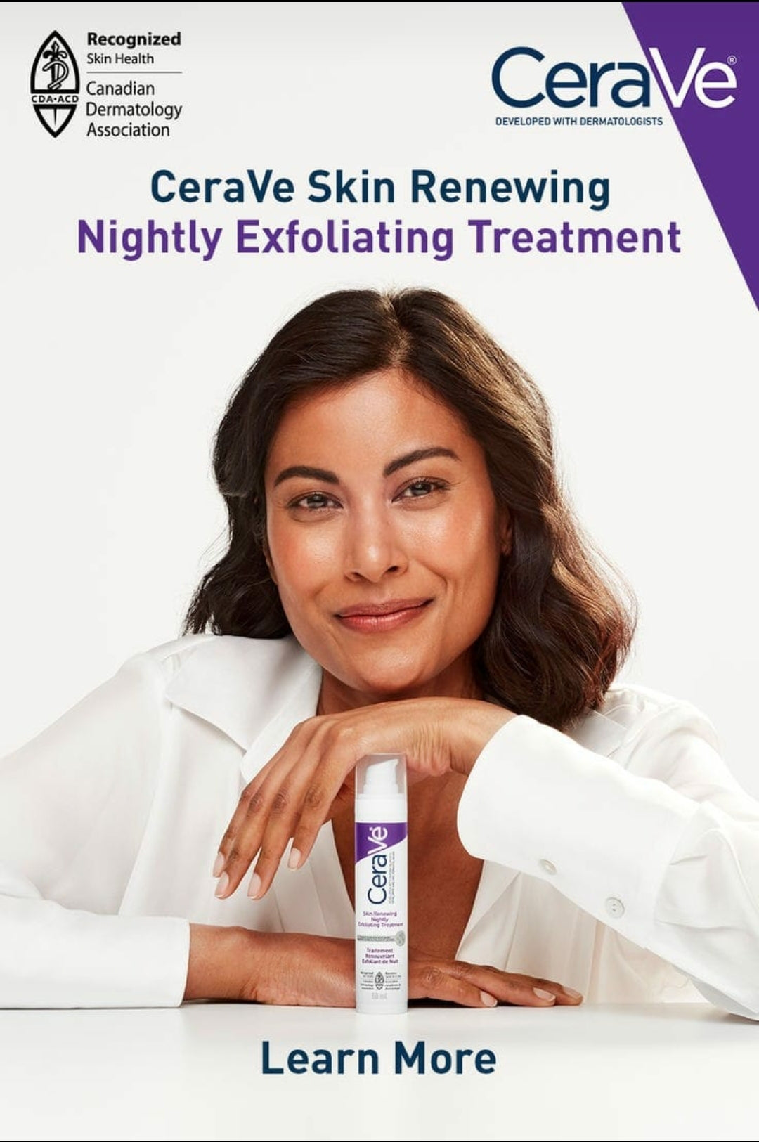 Tratamiento exfoliante nocturno renovador de la piel cerave