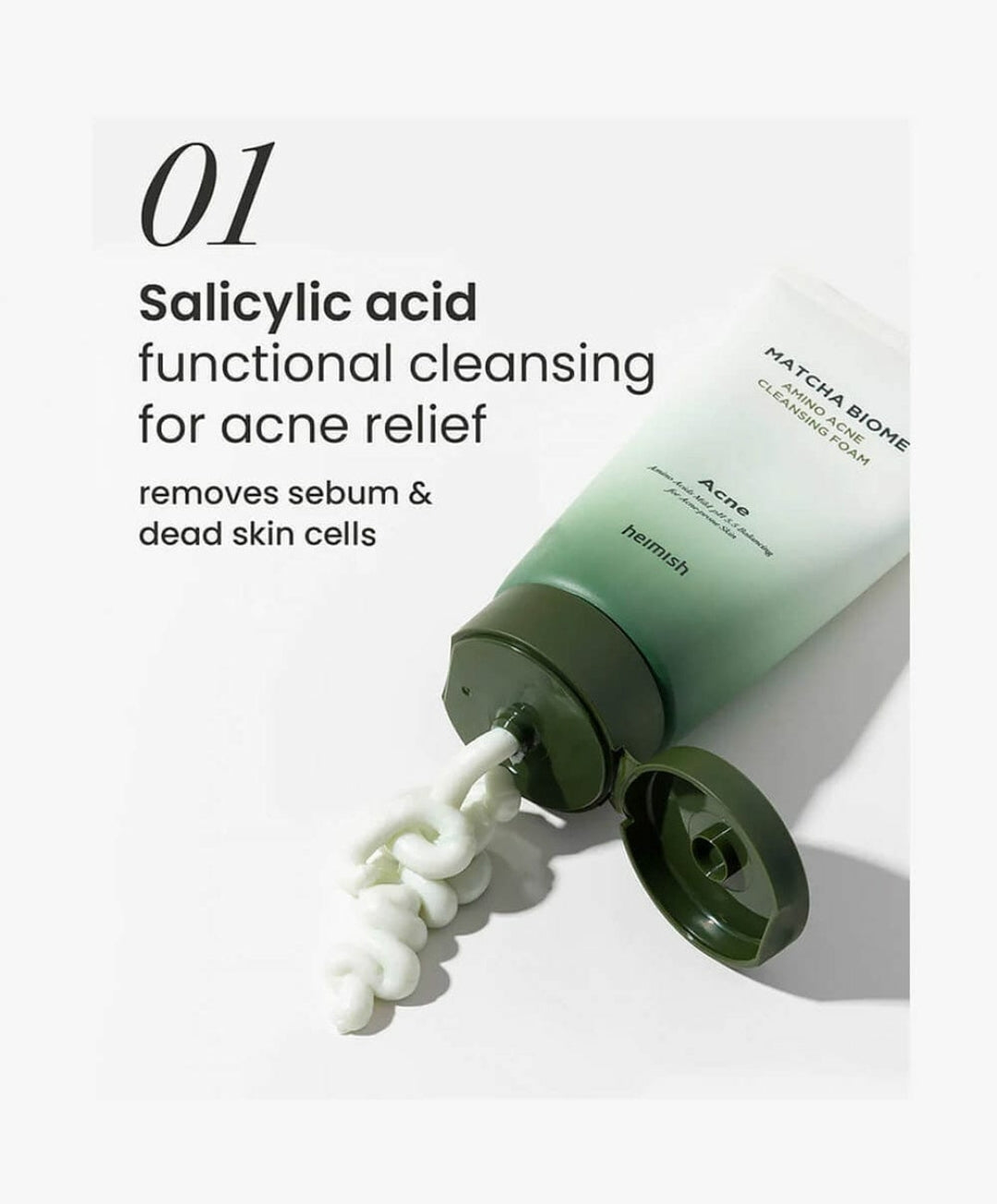 Matche Biome amino acne cleansing foam