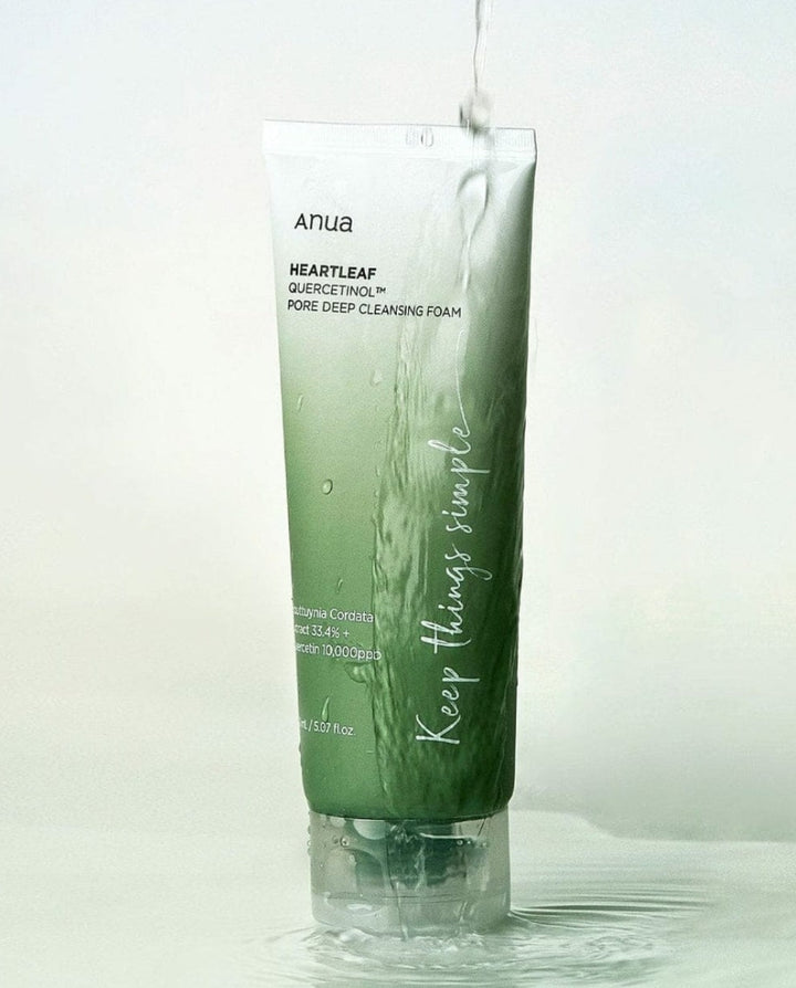 Anua HEARTLEAF QUERCETINOL PORE DEEP CLEANSING FOAM