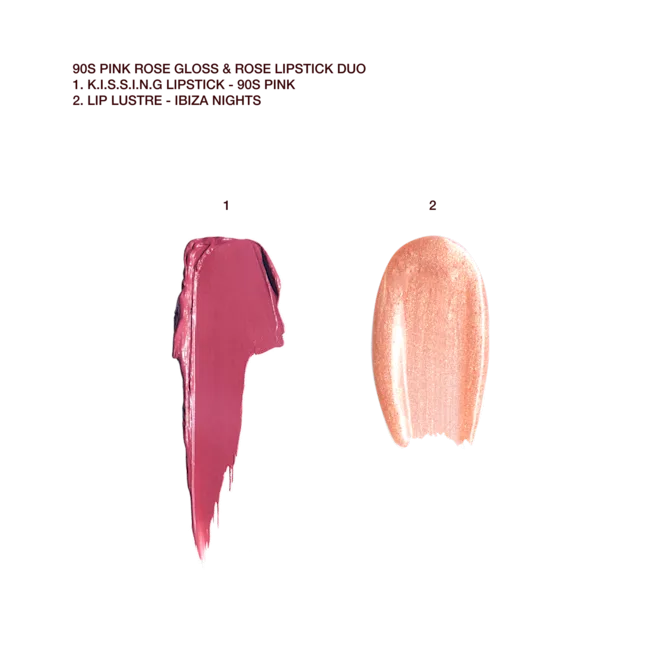 Charlotte Tilbury GLOSS & LIPSTICK DUO 90s PINK