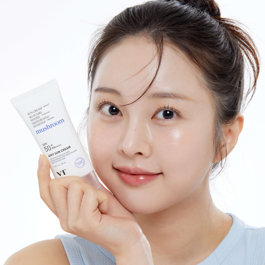VT Airy Sun Cream “Mushroom” SPF50+ PA++++