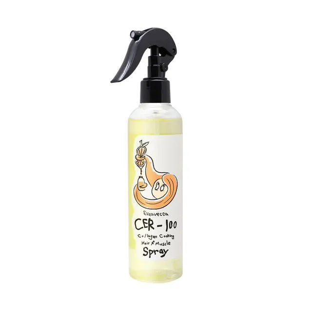 ELIZAVECCA CER 100 Collagen Coating Hair A+ Muscle Spray Bruma Hidratante Capilar 250ml