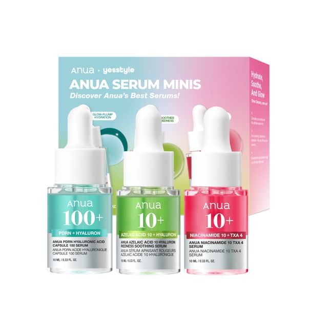 Anua Serum Mini Trio Set