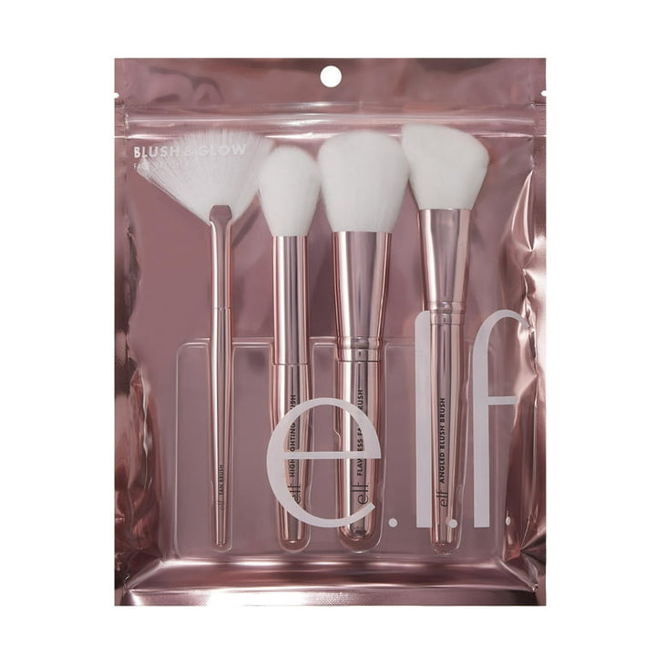 Elf blush & glow face brush kit
