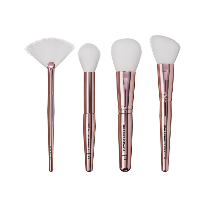 Elf blush & glow face brush kit