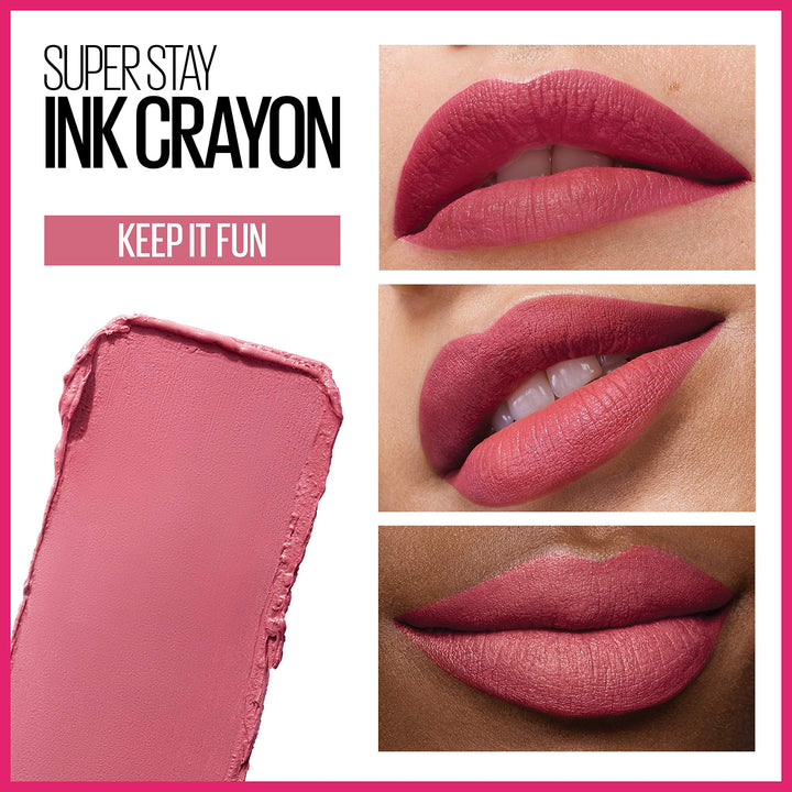 Maybelline matte Crayon ink