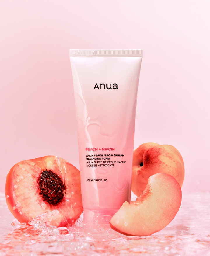 Anua Peach + Niacin Spread Cleansing Foam