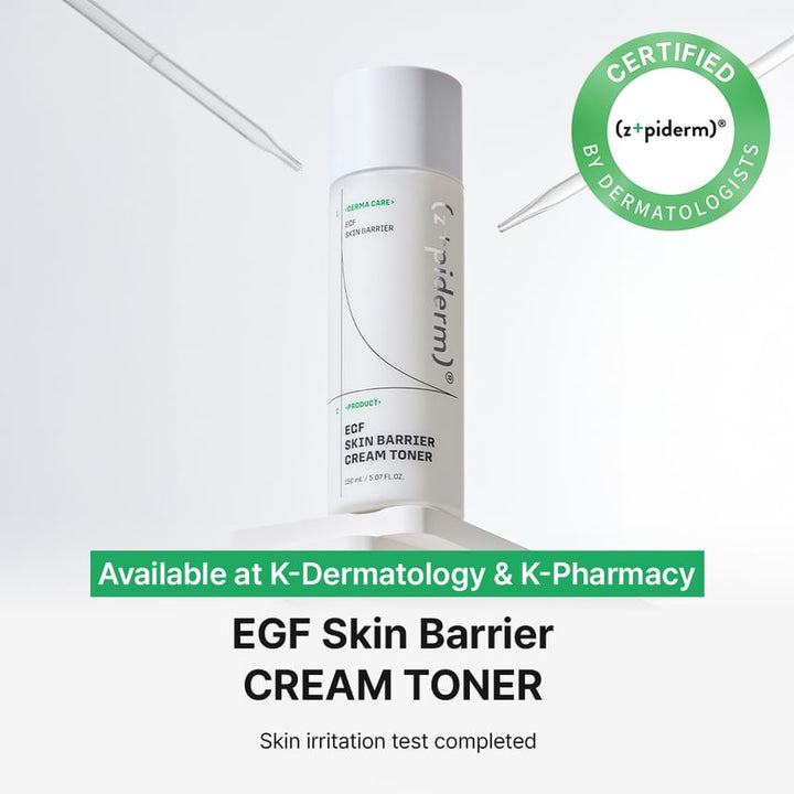 Zipiderm - EGF Skin Barrier Cream Toner