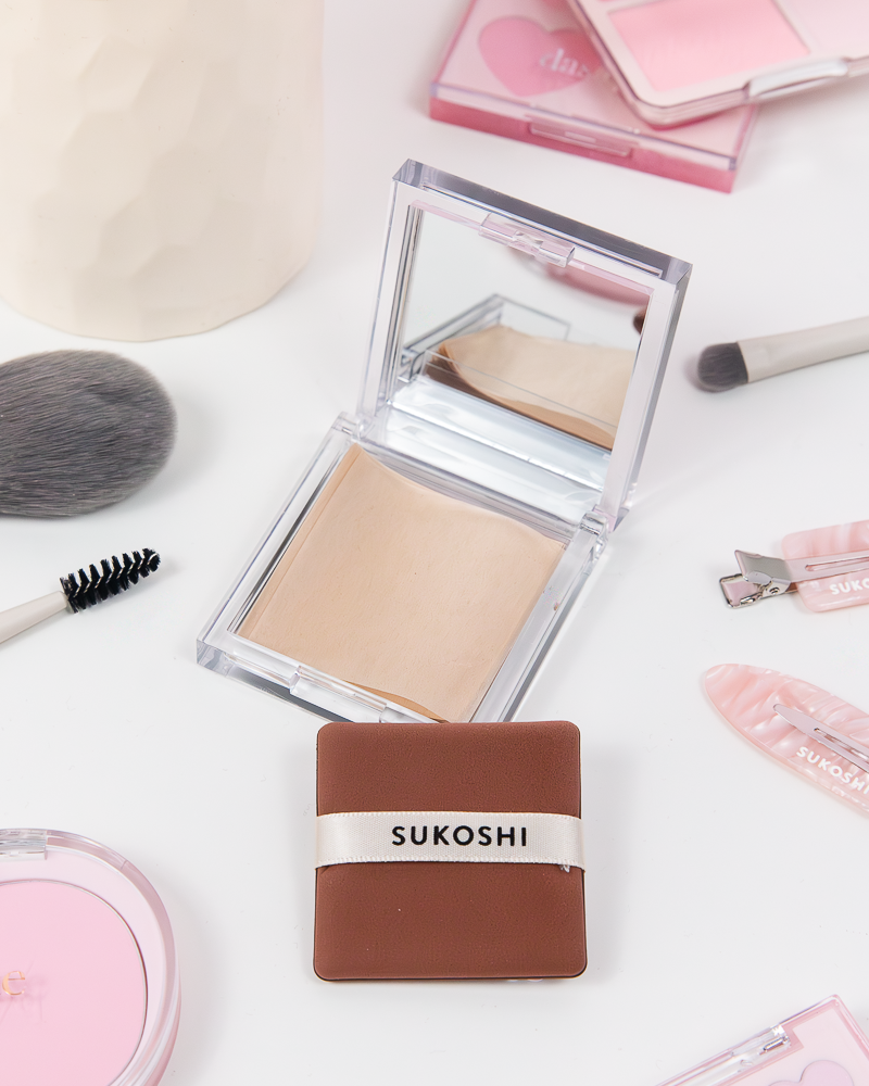 Sukoshi Blotting Papers con espejo incluido