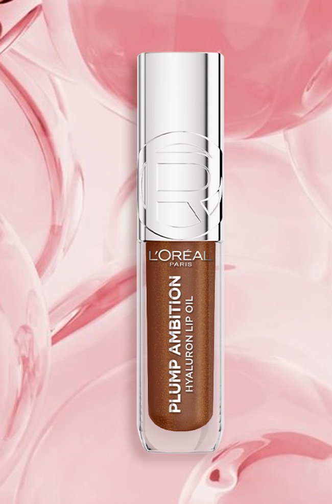 L'Oreal plump ambición hyaluronic lip oil