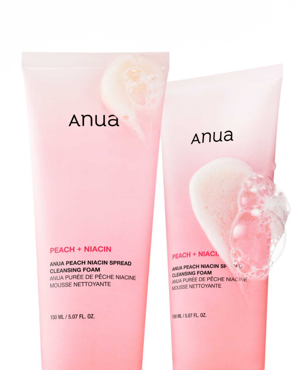 Anua Peach + Niacin Spread Cleansing Foam