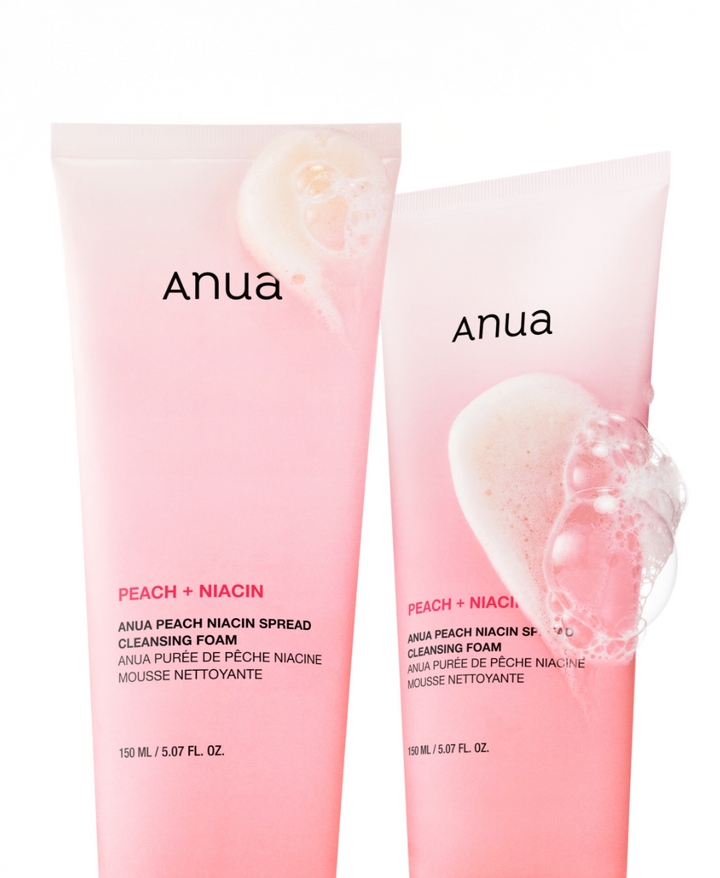 Anua Peach + Niacin Spread Cleansing Foam