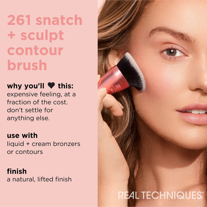 Real Techniques Snatch + Sculpt Contour Brush (