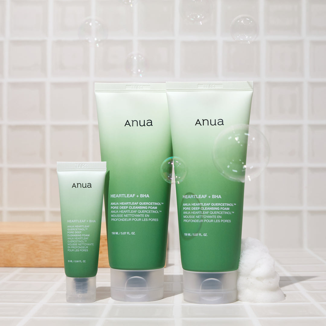 Anua Heartleaf Pore Cleansing Foam Double Set