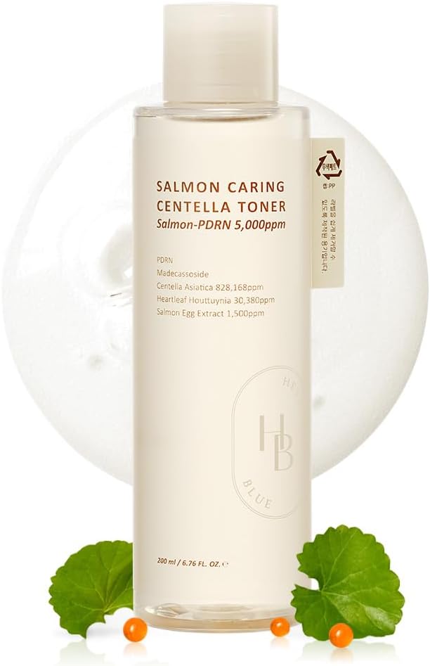 HEVEBLUE Salmon Caring Centella Toner – Salmon PDRN