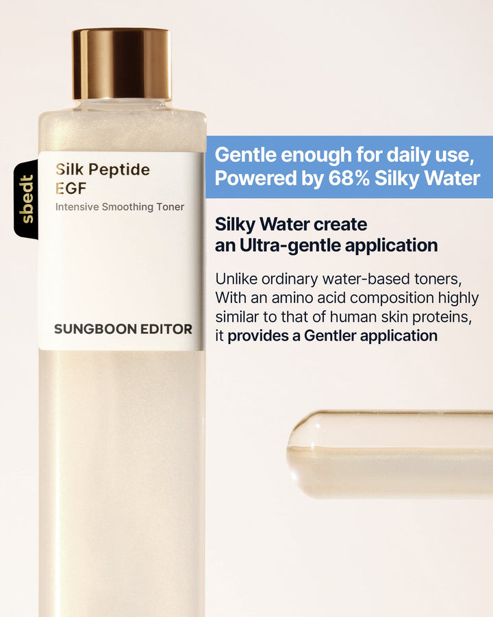 Sungboon Editor Silk Peptide EGF Intensive Smoothing Toner