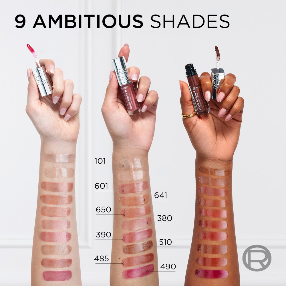 L'Oreal plump ambición hyaluronic lip oil