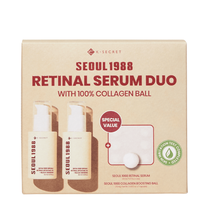 K-SECRET Retinal Black Ginseng Serum Double Set
