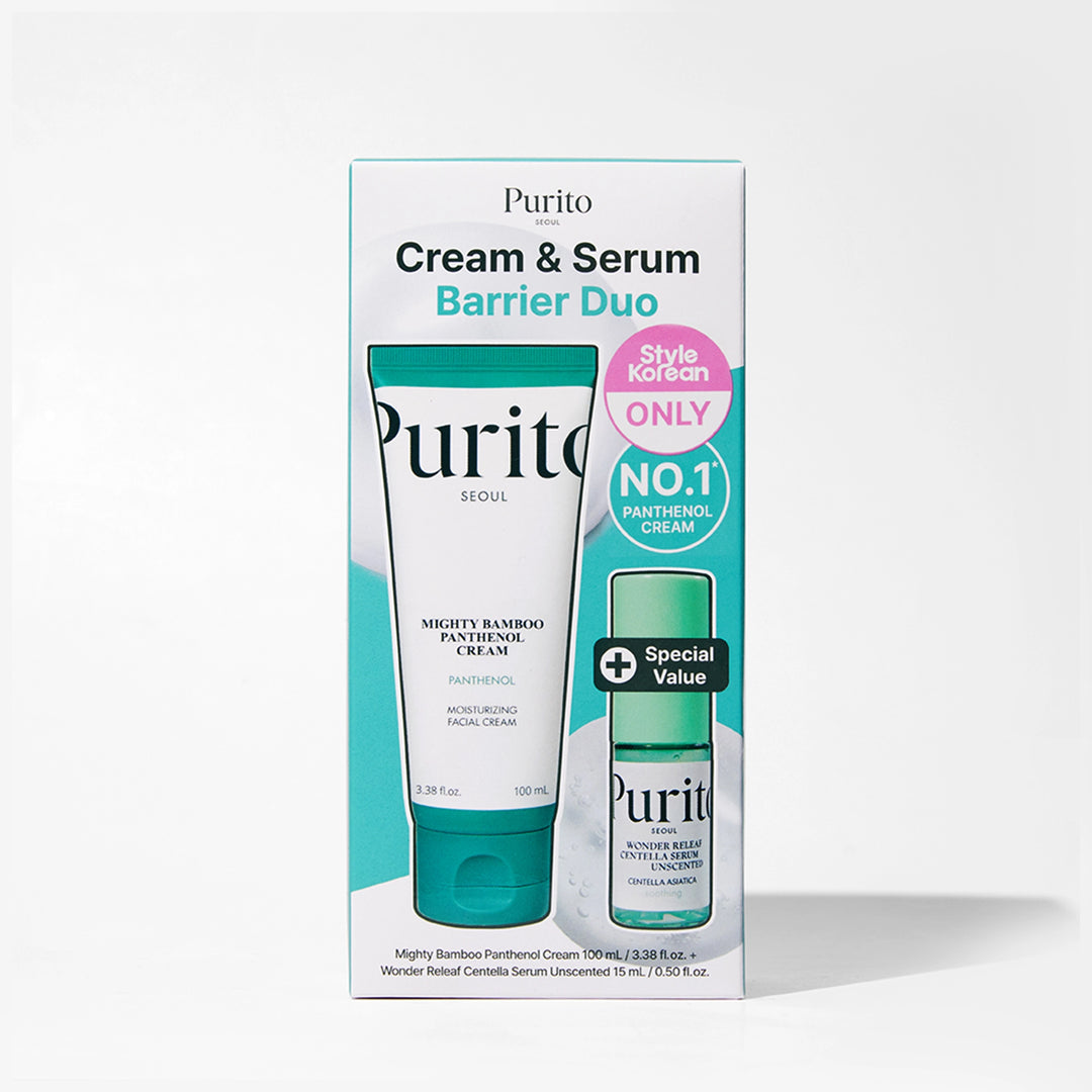 Purito Bamboo Panthenol Cream Set