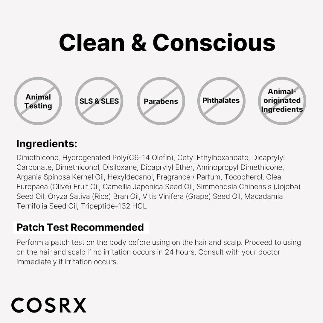 COSRX – PEPTIDE-132 Ultra Perfect Hair Bonding Oil Serum (28 ml)