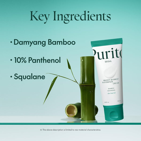 Purito Bamboo Panthenol Cream Set