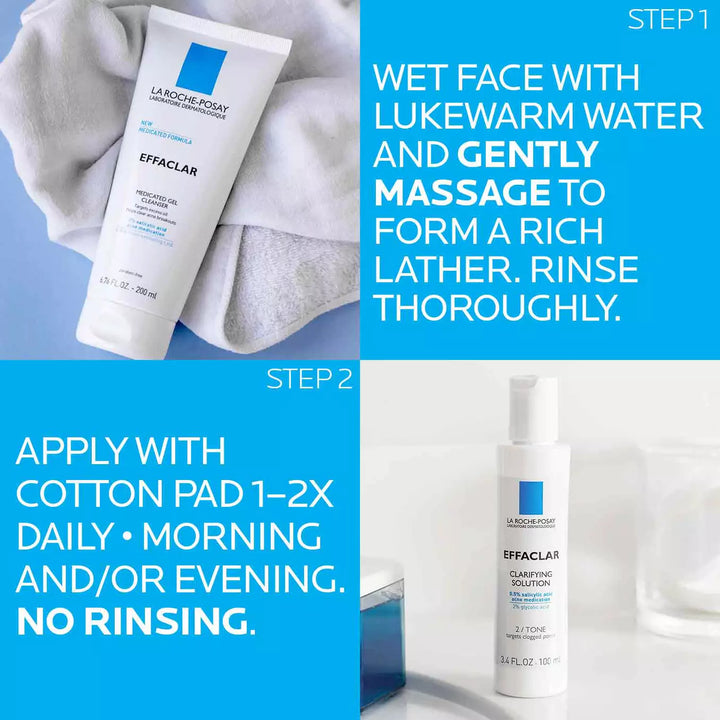 La Roche-Posay Effaclar Acne System