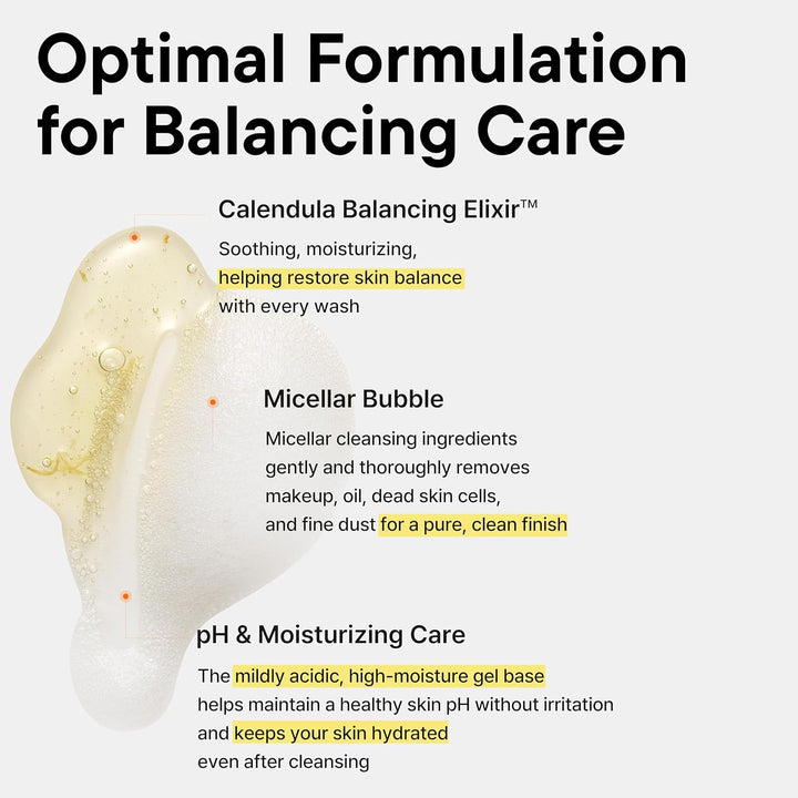 iUNIK Calendula Balancing Foam Gel Cleanser