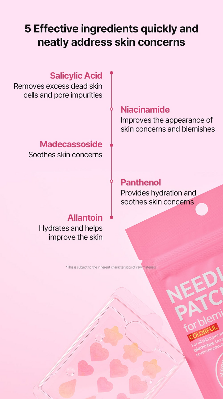 NEEDLY – Patch for Blemishes Colorful