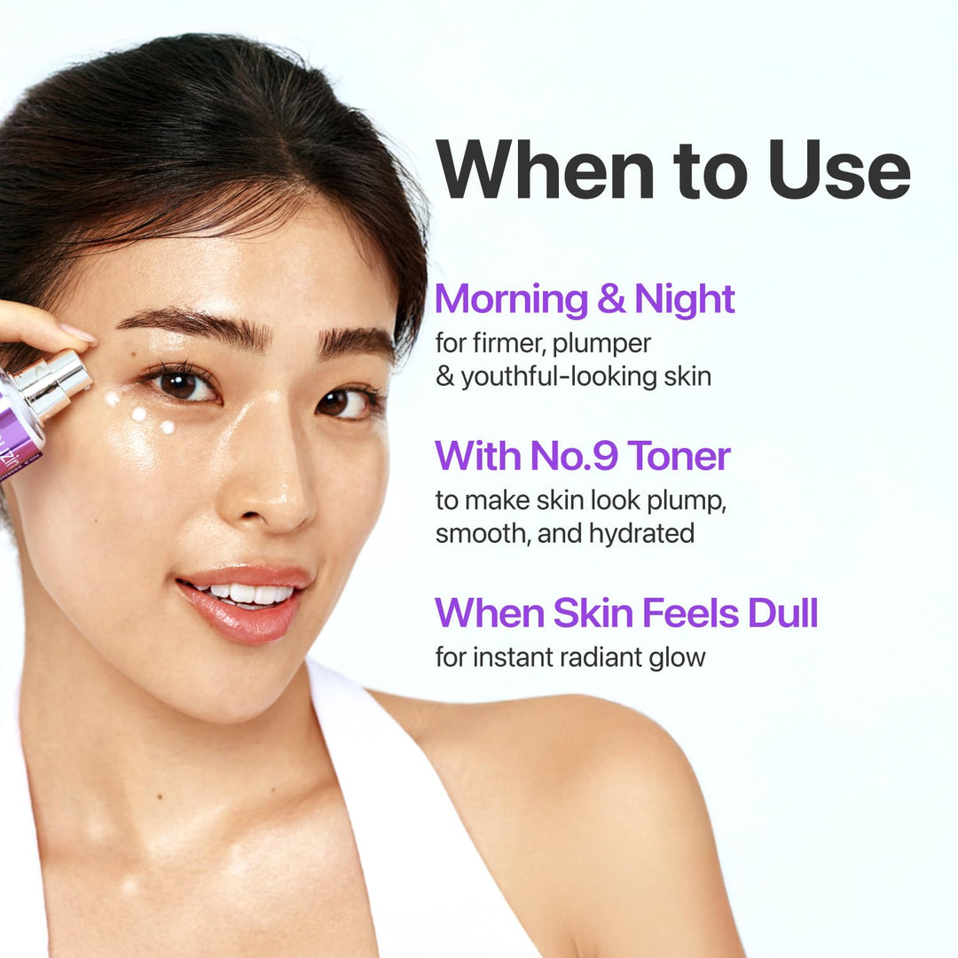 Numbuzin No.9 NMN BIO Lifting-sil Essence set(No.9 Full Face pack+Fabric Lifting Brand)