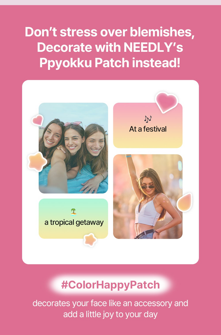 NEEDLY – Patch for Blemishes Colorful