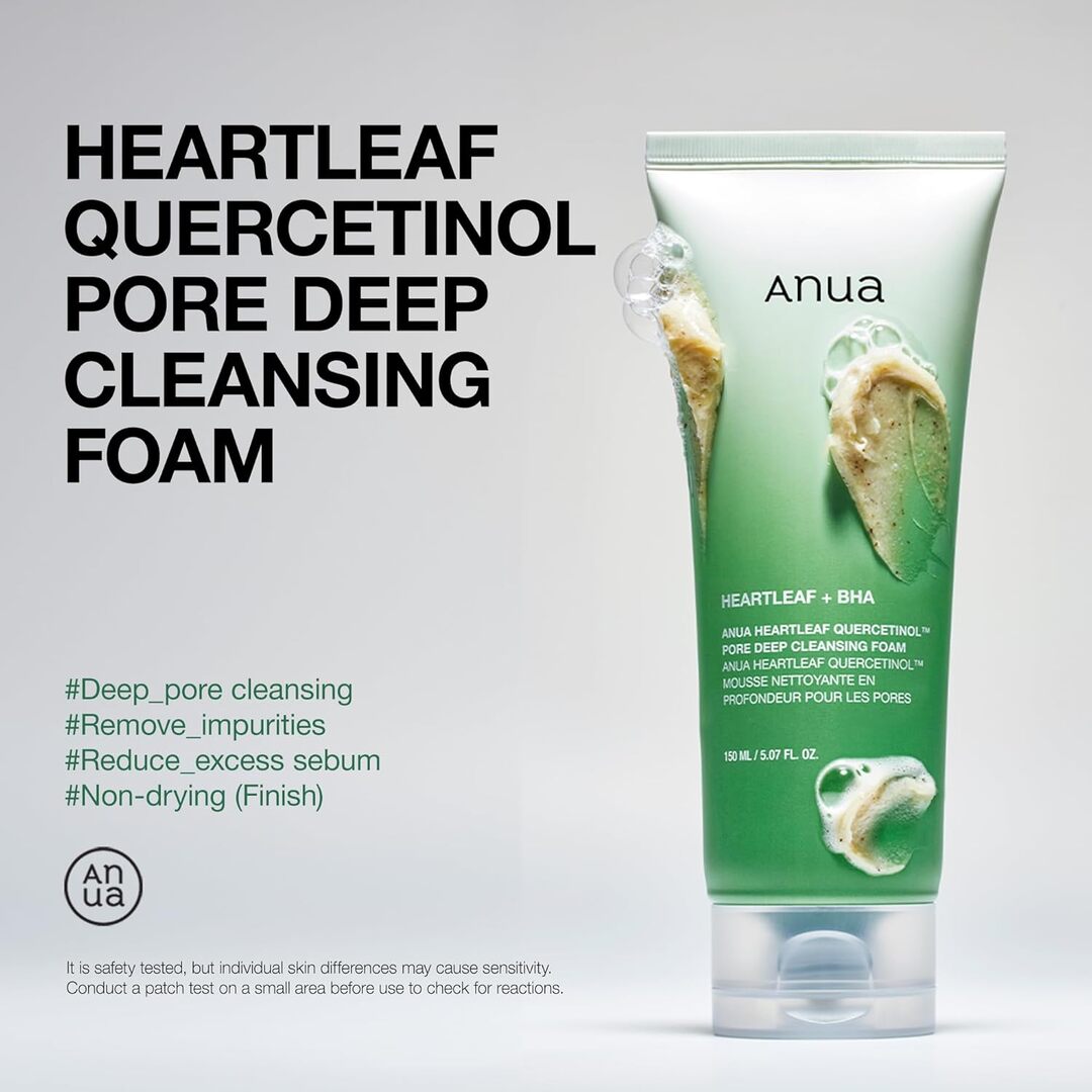 Anua Heartleaf Pore Cleansing Foam Double Set