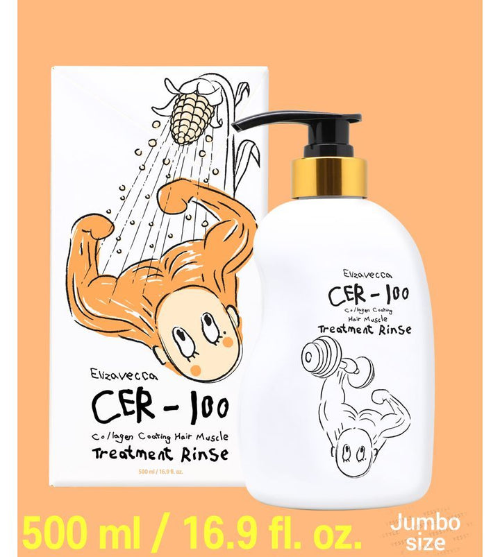 ELIZAVECCA CER-100 Collagen Coating Hair Muscle Treatment Rinse