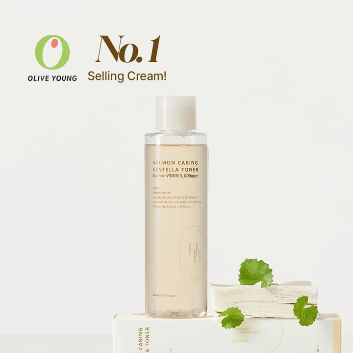 HEVEBLUE Salmon Caring Centella Toner – Salmon PDRN