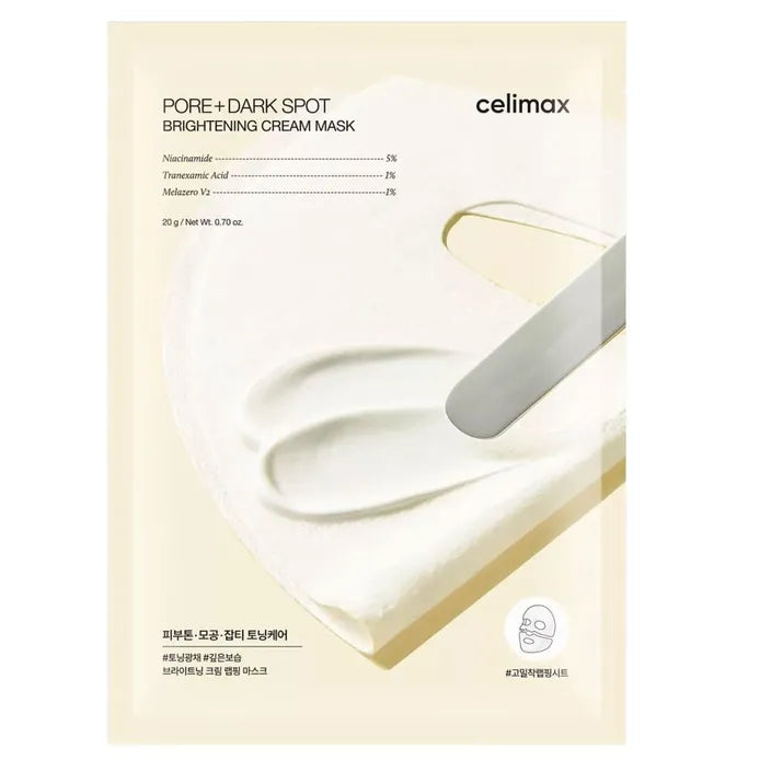 CELIMAX Pore + Dark Spot Brightening Cream Mask 20g